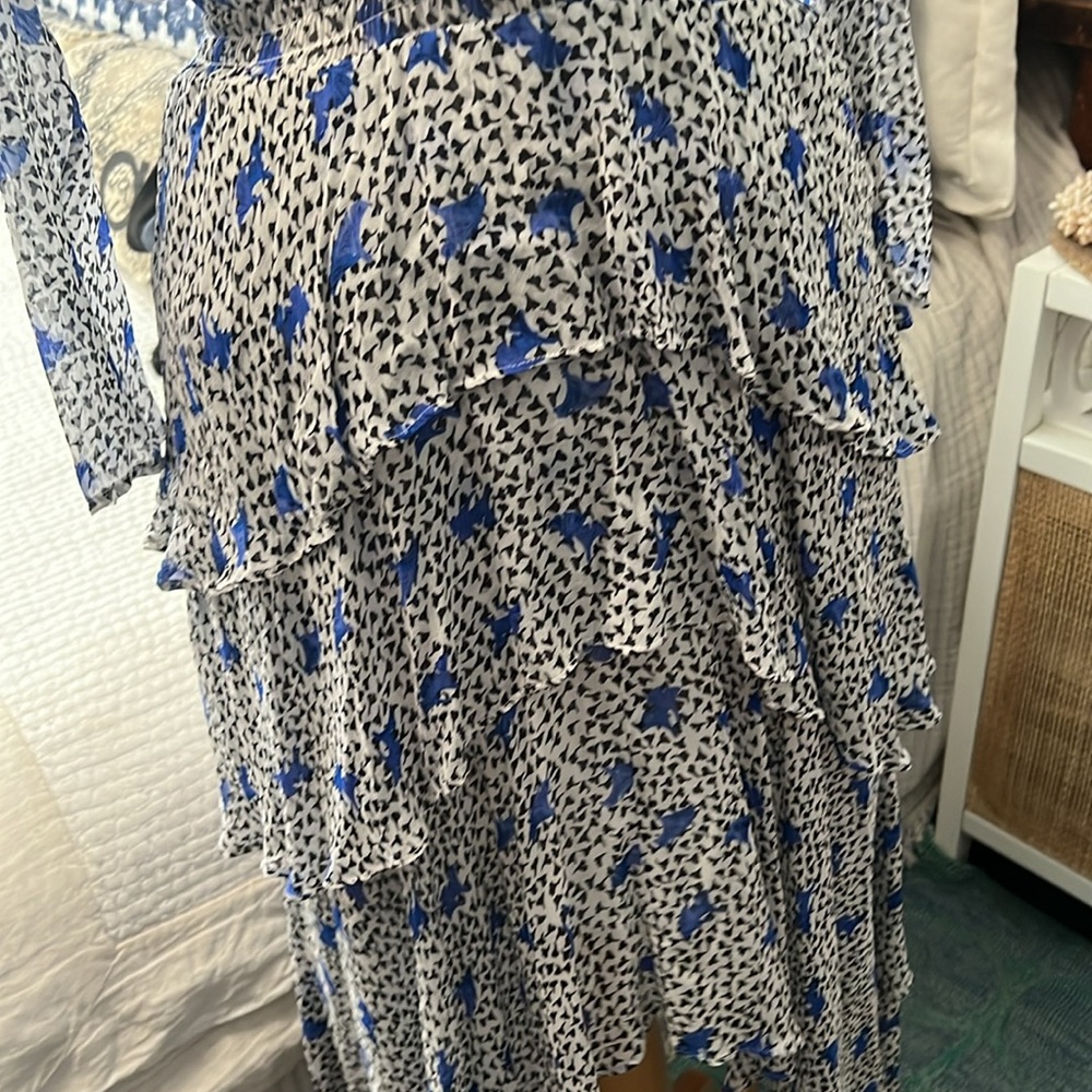 Maje Flower Print Dress - Picture 3 of 10